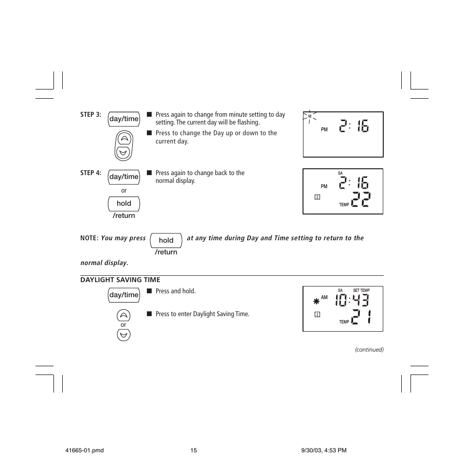 Hunter Fan 47300A User Manual | Page 15 / 44