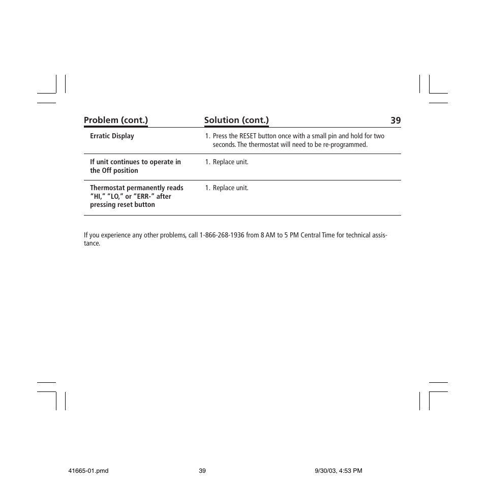Hunter Fan 47300A User Manual | Page 39 / 44