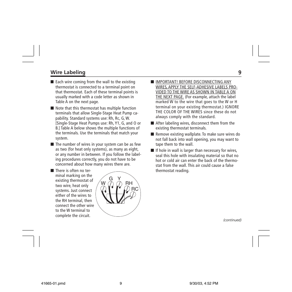 Hunter Fan 47300A User Manual | Page 9 / 44