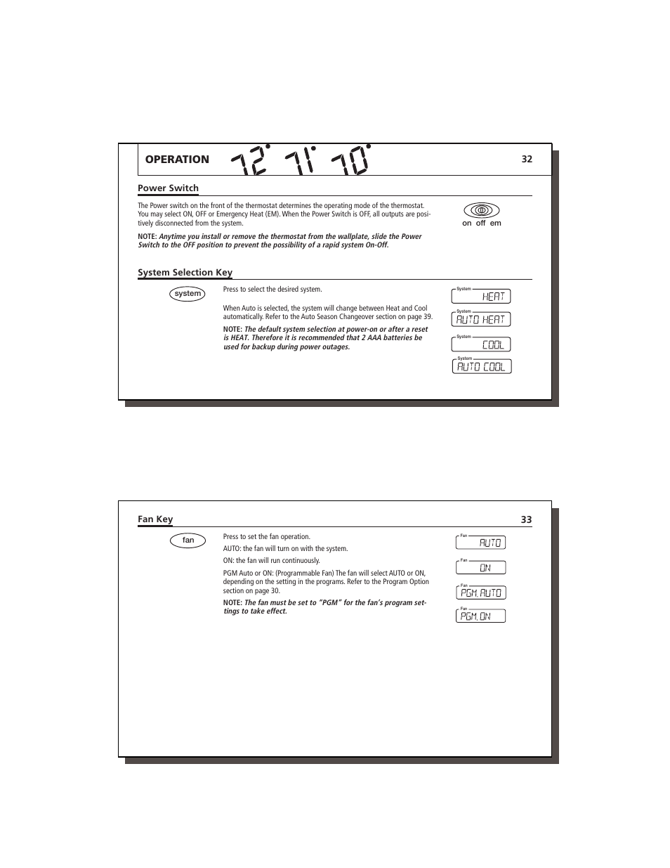 Operation | Hunter Fan 44760 User Manual | Page 17 / 28