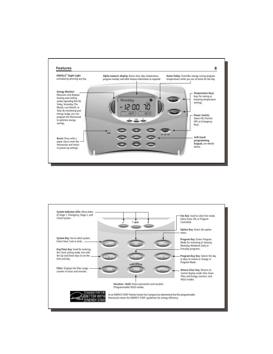 Features | Hunter Fan 44760 User Manual | Page 5 / 28