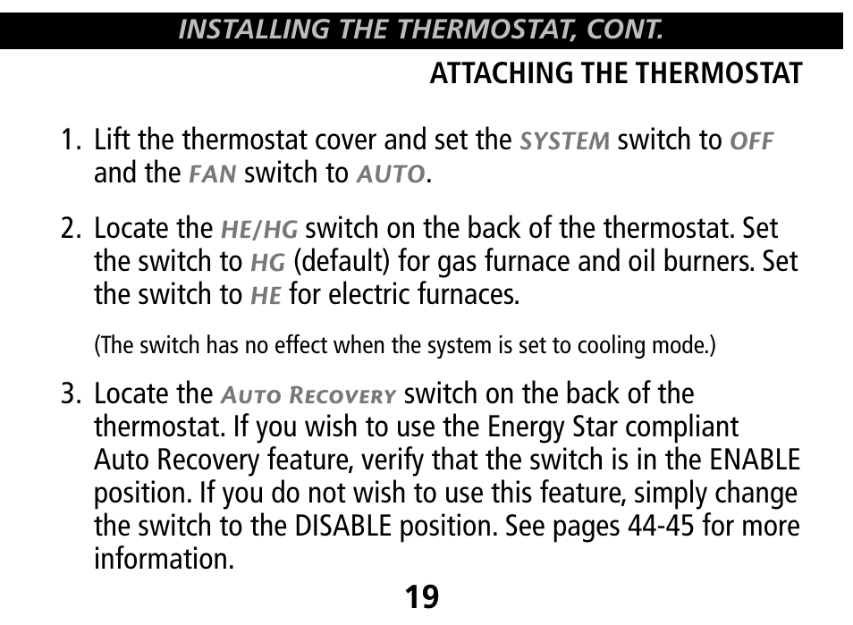 Hunter Fan 44110 User Manual | Page 19 / 52