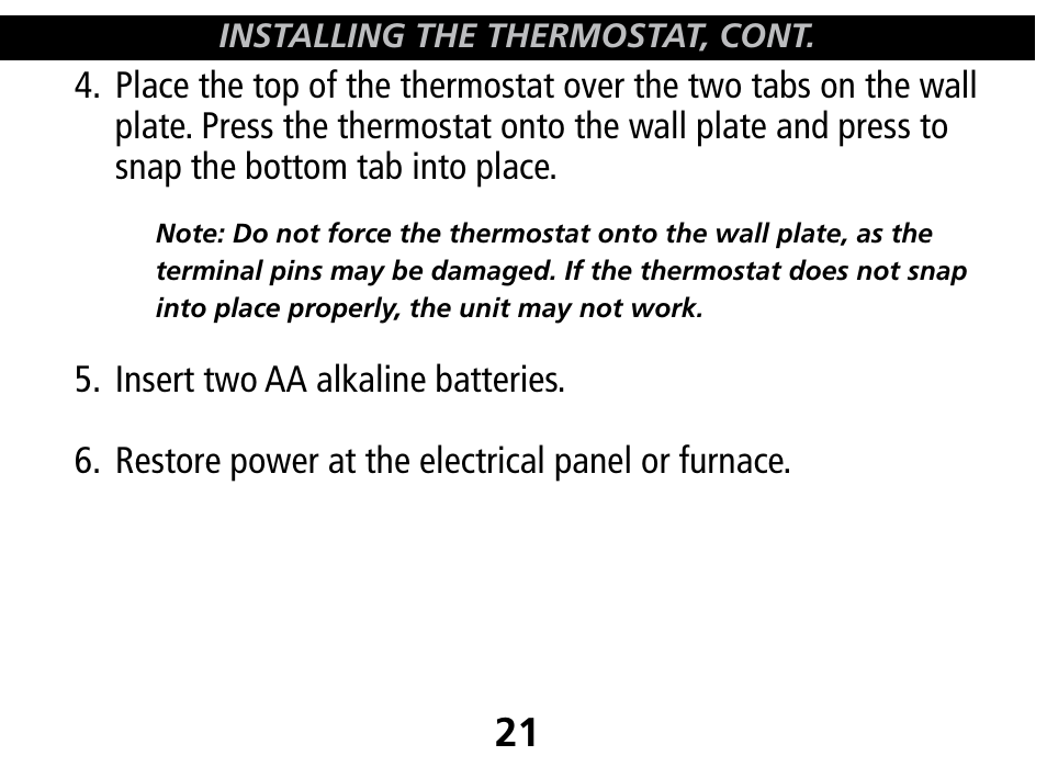 Hunter Fan 44110 User Manual | Page 21 / 52