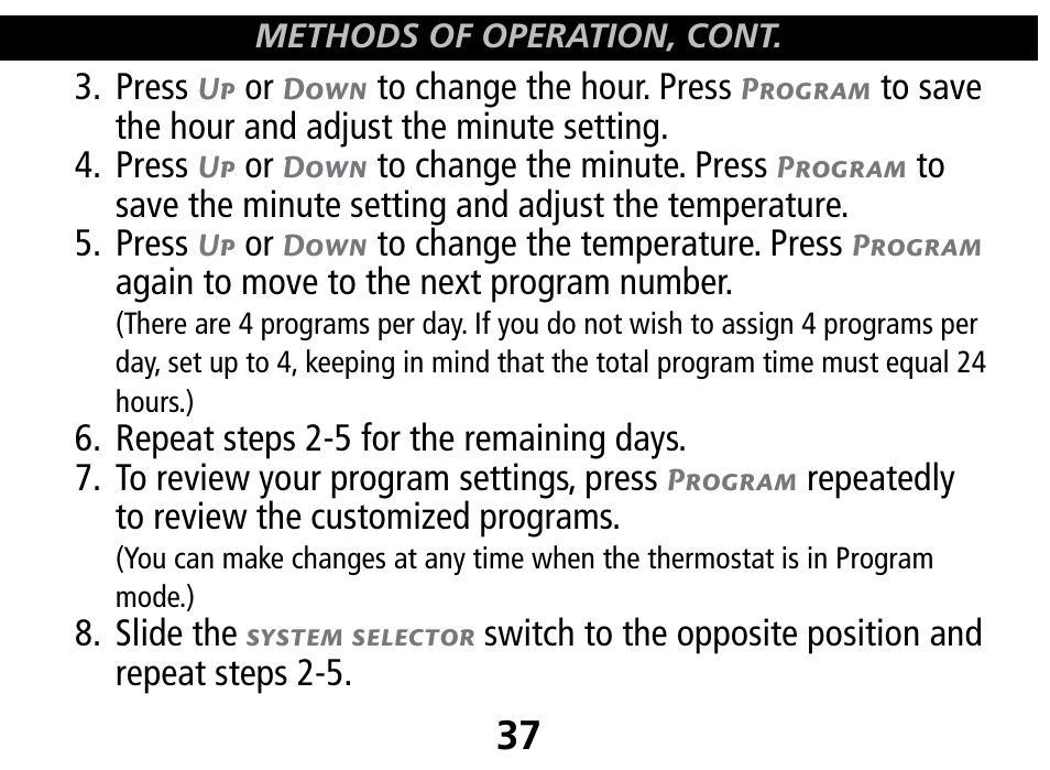 Hunter Fan 44110 User Manual | Page 37 / 52