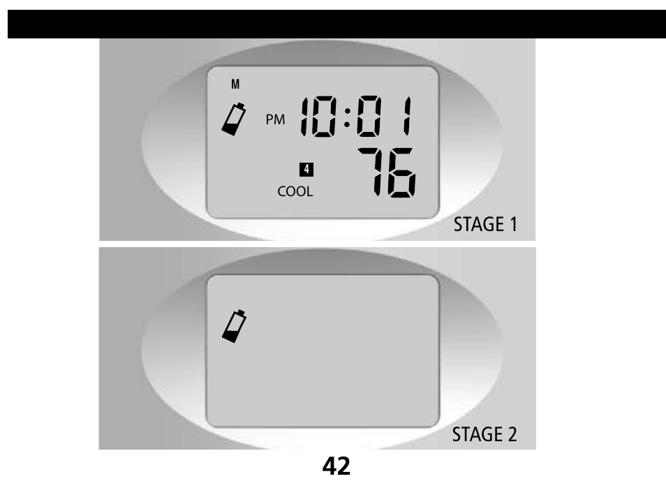Stage 1, Stage 2 | Hunter Fan 44110 User Manual | Page 42 / 52
