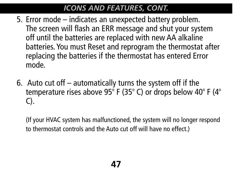 Hunter Fan 44110 User Manual | Page 47 / 52