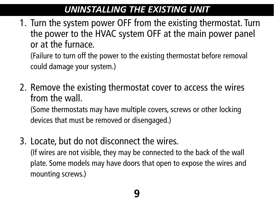 Hunter Fan 44110 User Manual | Page 9 / 52