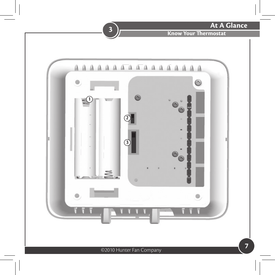 At a glance | Hunter Fan 44127 User Manual | Page 7 / 37