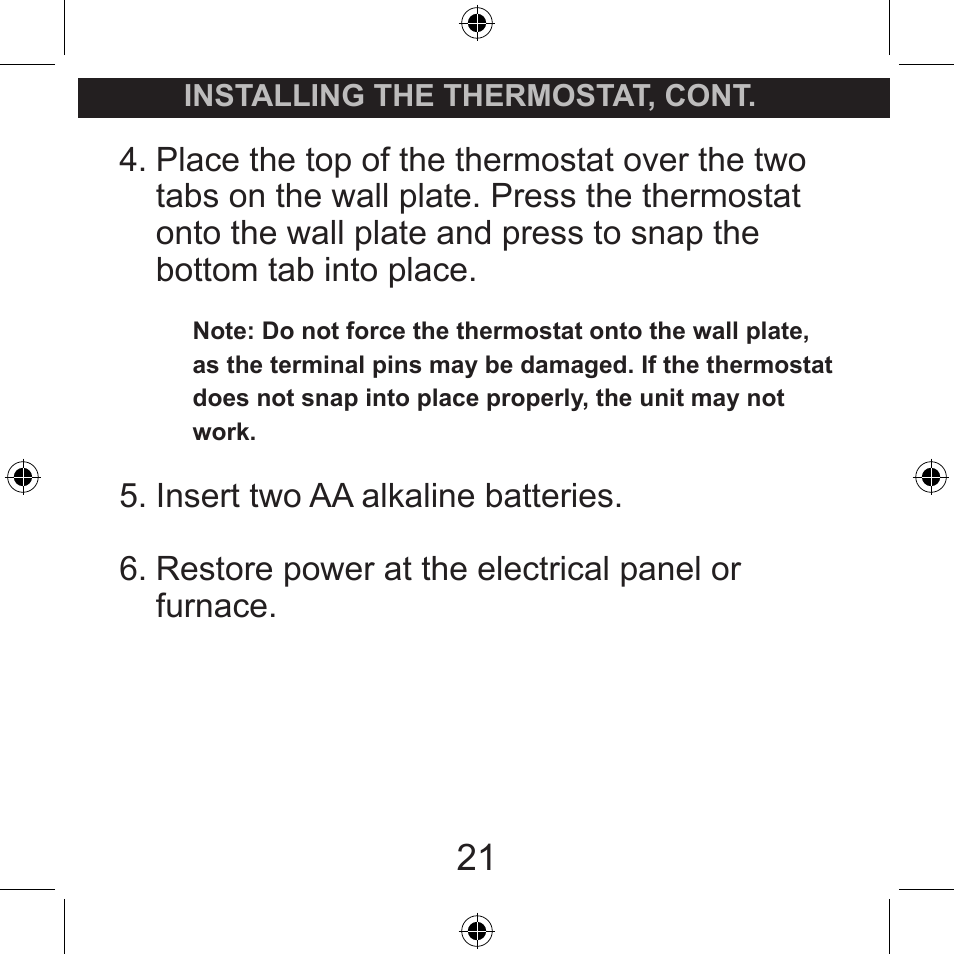 Hunter Fan 44260 User Manual | Page 21 / 104