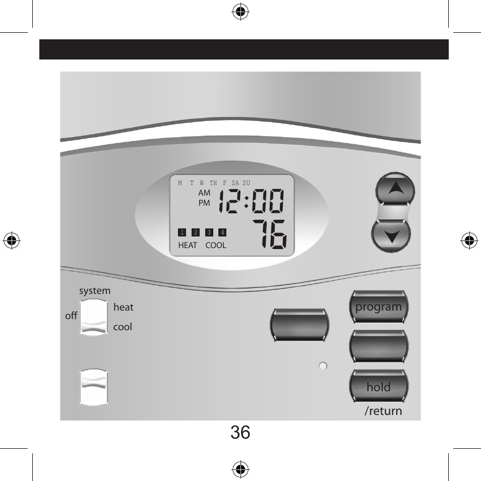 Program hold /return | Hunter Fan 44260 User Manual | Page 88 / 104