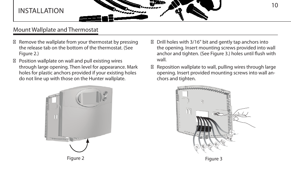 Installation | Hunter Fan 43665 User Manual | Page 10 / 49