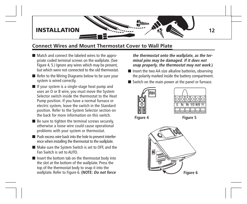 Installation | Hunter Fan 43355 User Manual | Page 12 / 43