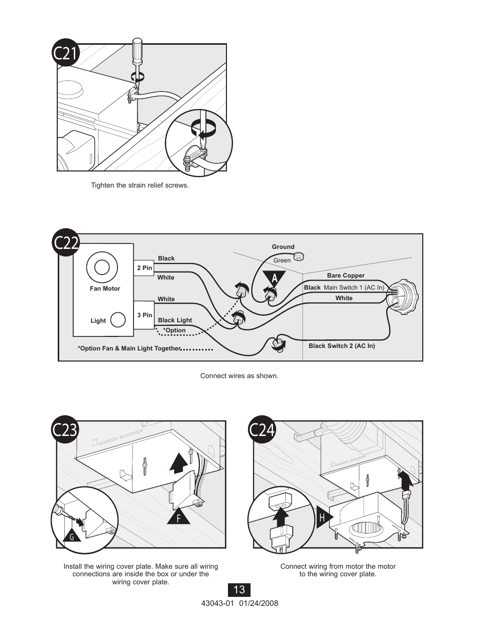 Hunter Fan 81030 User Manual | Page 13 / 65