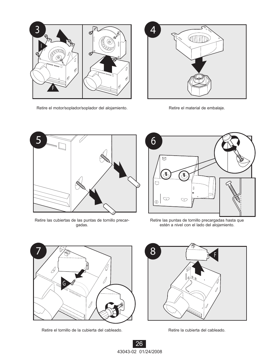 Hunter Fan 81030 User Manual | Page 26 / 65