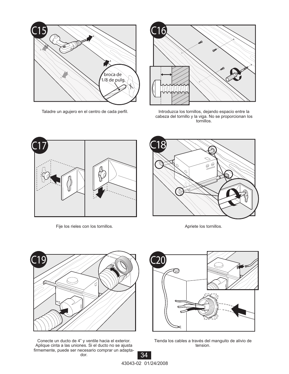 Hunter Fan 81030 User Manual | Page 34 / 65