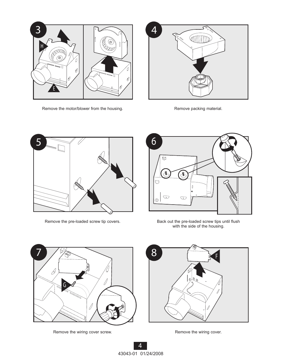Hunter Fan 81030 User Manual | Page 4 / 65