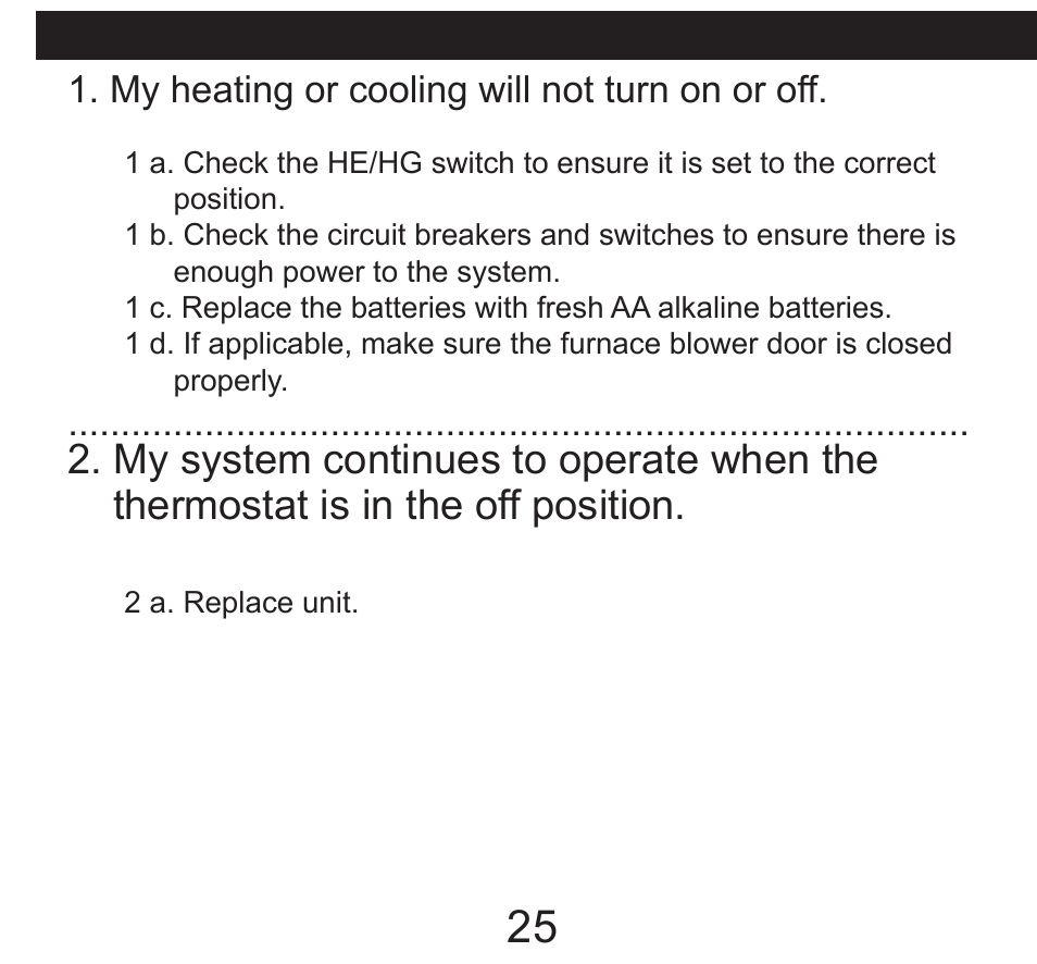 Troubleshooting | Hunter Fan 40120 User Manual | Page 25 / 28