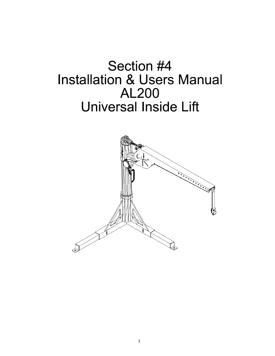 Harmar Mobility AL200 User Manual | Page 5 / 24