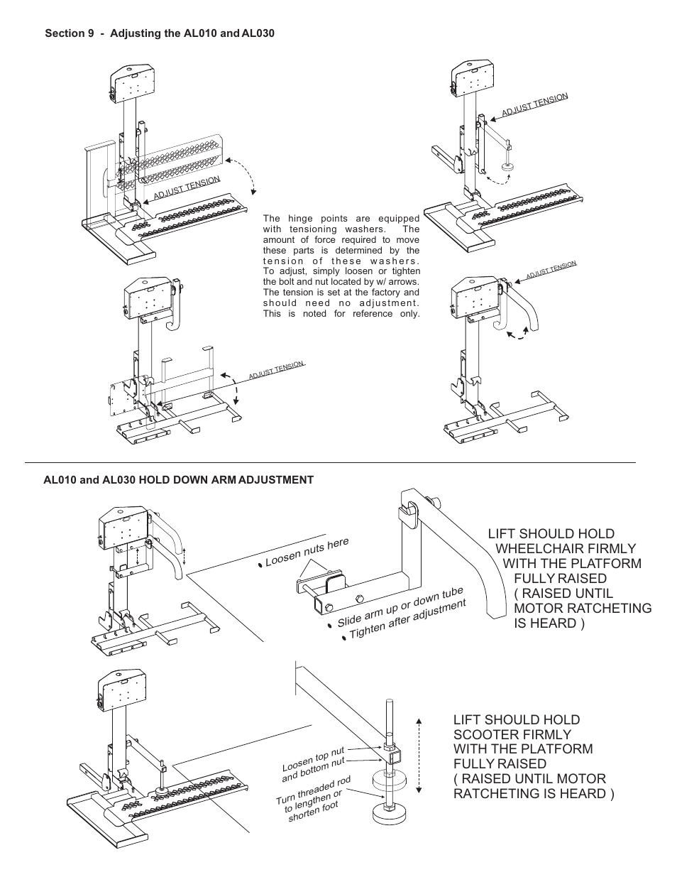 Harmar Mobility AL030 User Manual | Page 12 / 16