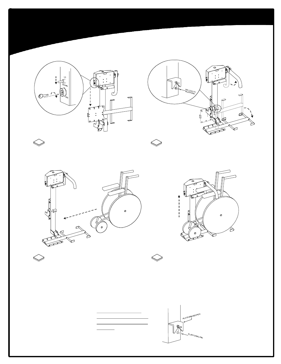 Al030 lift operation | Harmar Mobility AL010 User Manual | Page 10 / 20