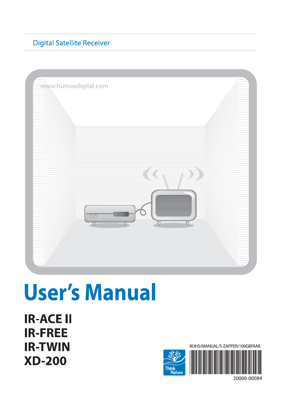 Humax IR-TWIN User Manual | 36 pages