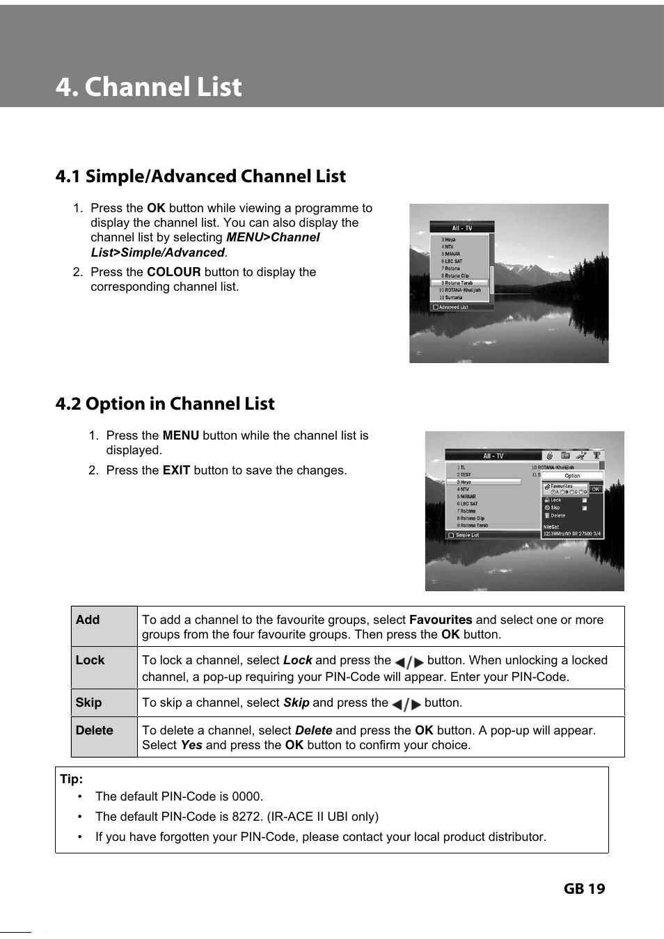 Humax IR-TWIN User Manual | Page 20 / 36