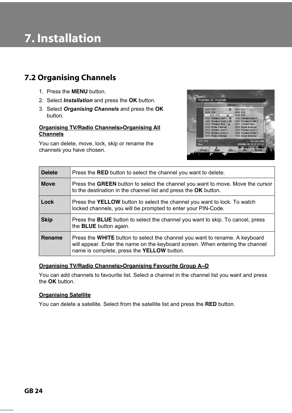 Humax IR-TWIN User Manual | Page 25 / 36