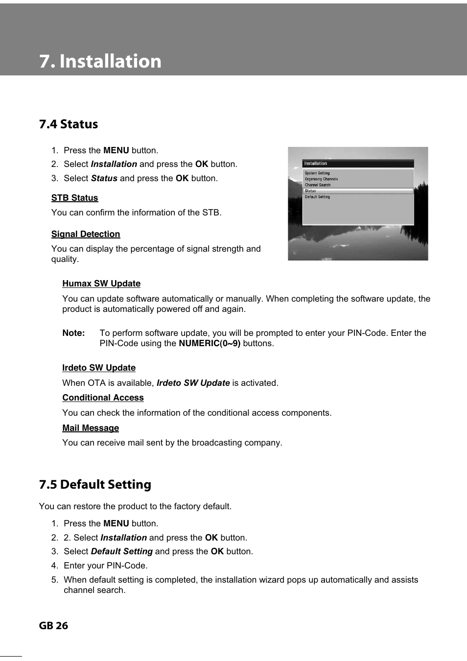 Humax IR-TWIN User Manual | Page 27 / 36