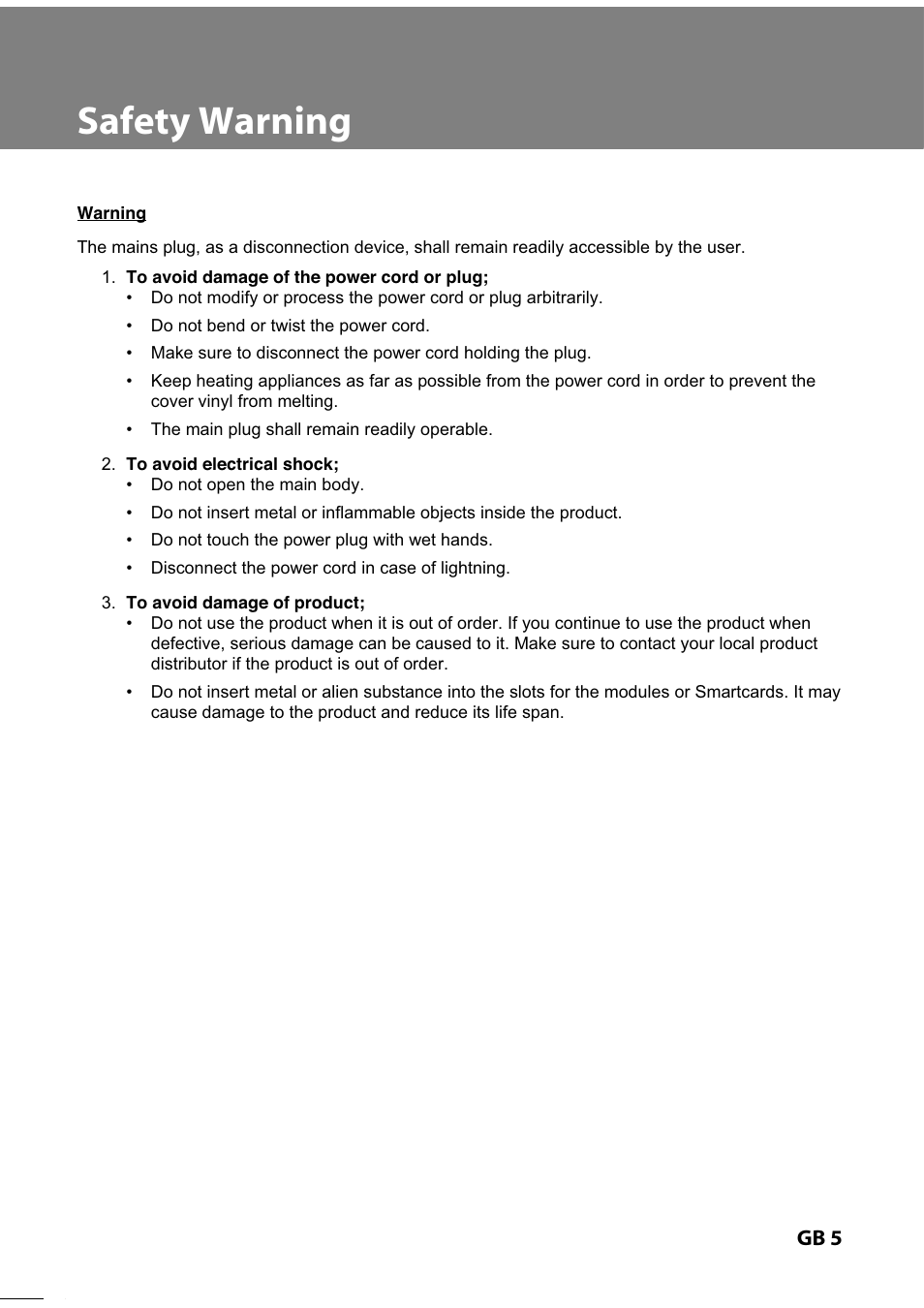 Humax IR-TWIN User Manual | Page 6 / 36