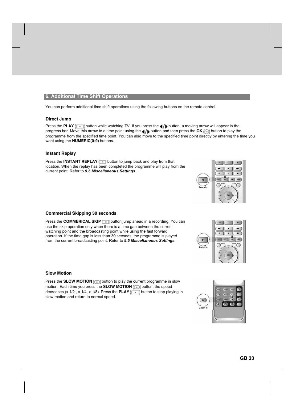 Humax CX PVR-9200C User Manual | Page 34 / 90