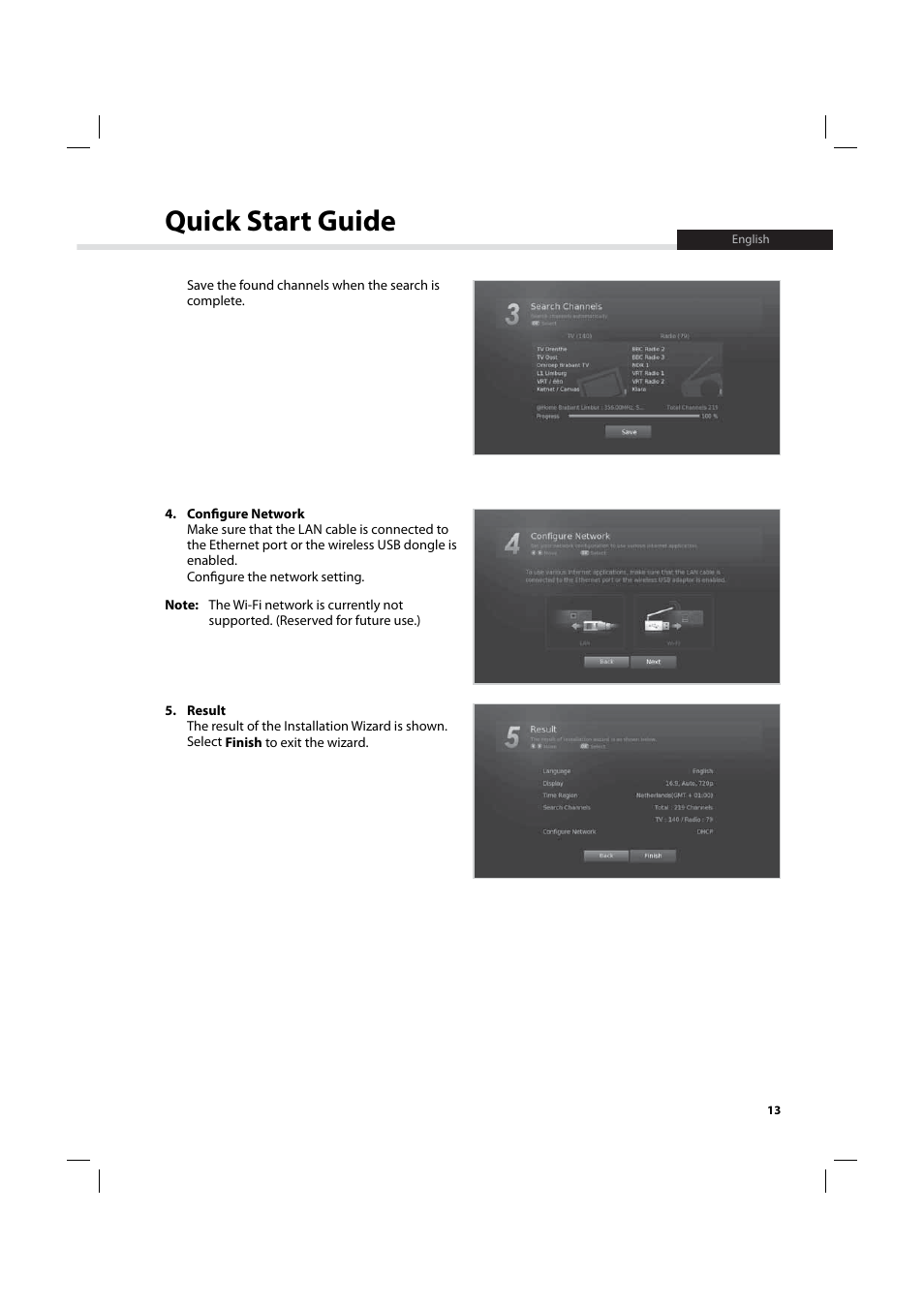 Quick start guide | Humax IHDR-5200C User Manual | Page 14 / 110