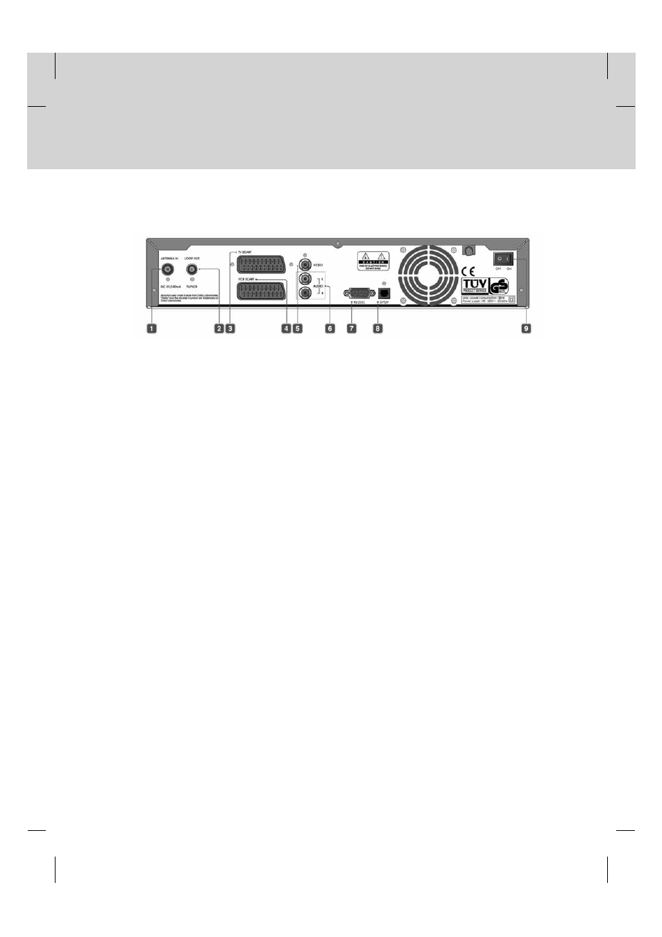 Before using the product, 3 rear panel, Gb 10 | Humax PVR-9200T User Manual | Page 11 / 85