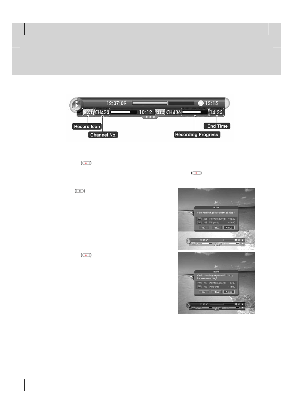 Recording and playback, 1 instant recording | Humax PVR-9200T User Manual | Page 32 / 85