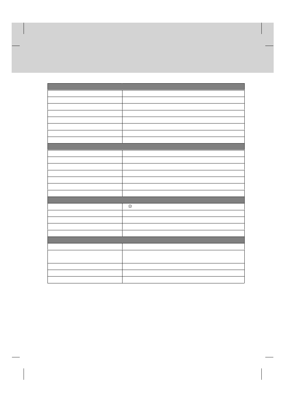 Specification, Gb 78 | Humax PVR-9200T User Manual | Page 79 / 85