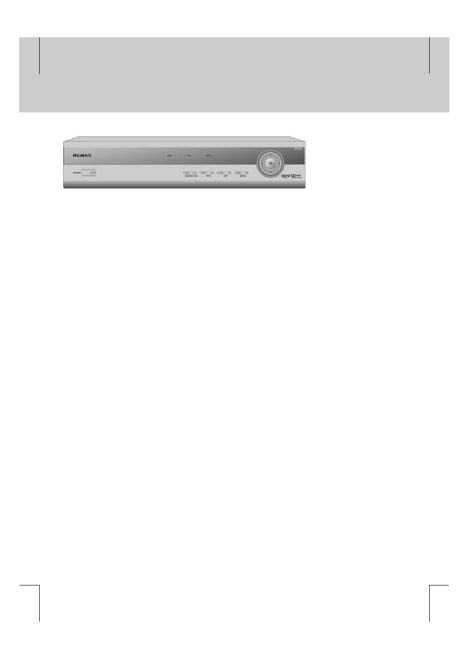 Humax hfa100 digital tv receiver | Humax HFA100 User Manual | Page 8 / 31