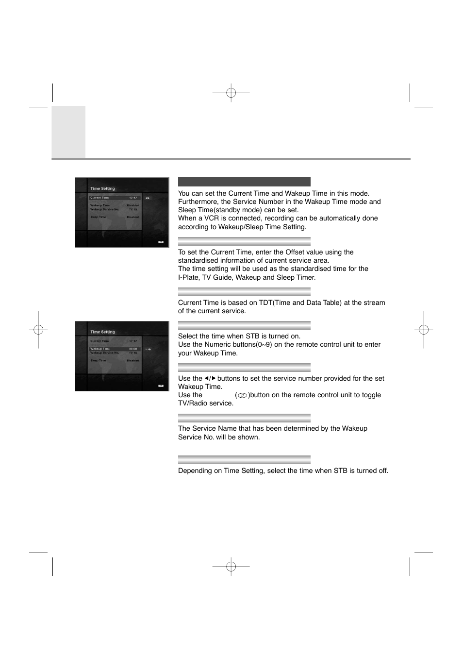 Guide of main menu | Humax VA-FOX User Manual | Page 23 / 51