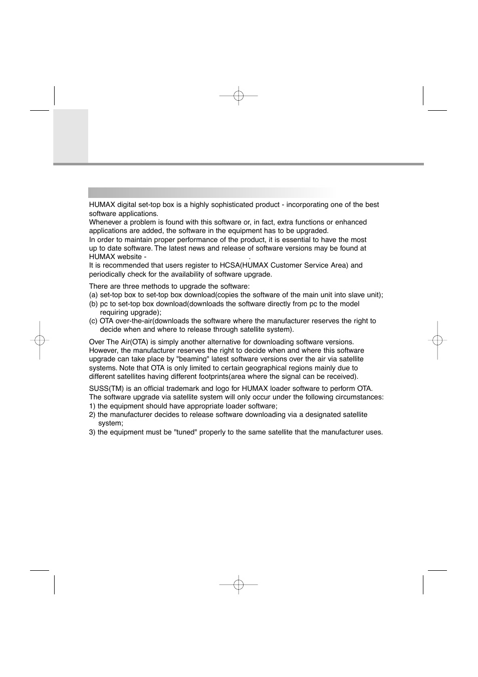 Reference | Humax VA-FOX User Manual | Page 7 / 51