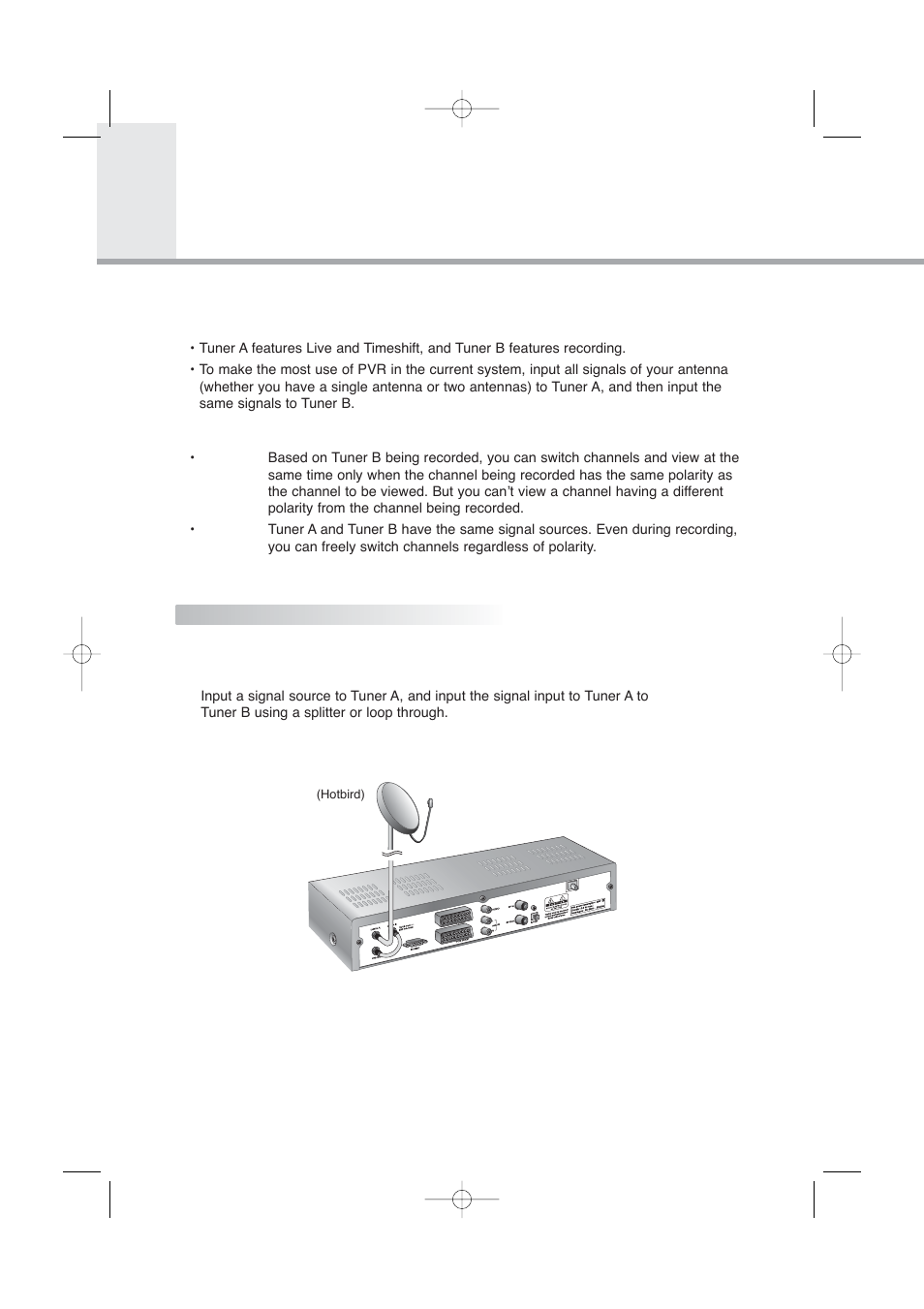 Stb connections | Humax PVR-8000 User Manual | Page 11 / 62