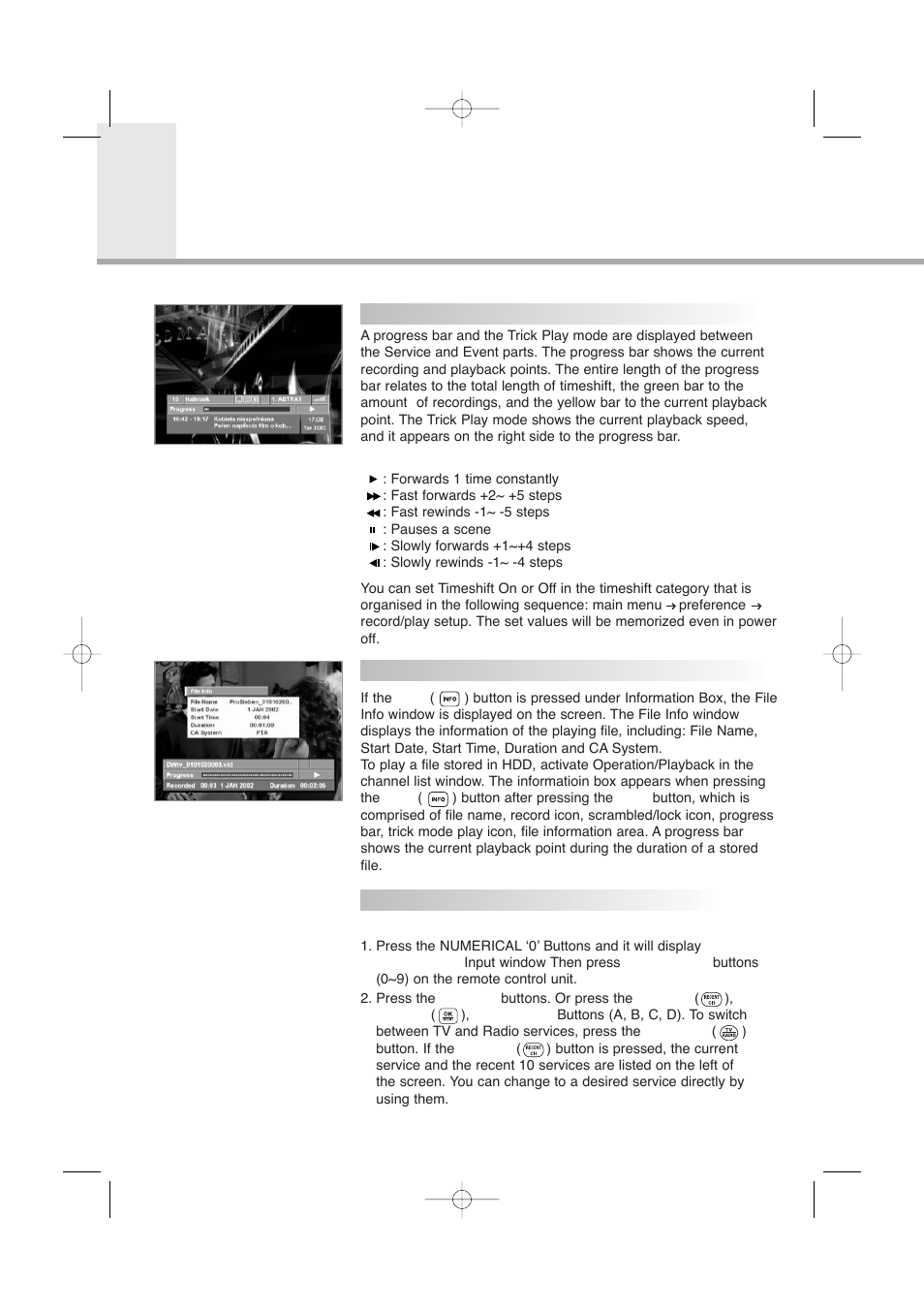 Function guide | Humax PVR-8000 User Manual | Page 17 / 62