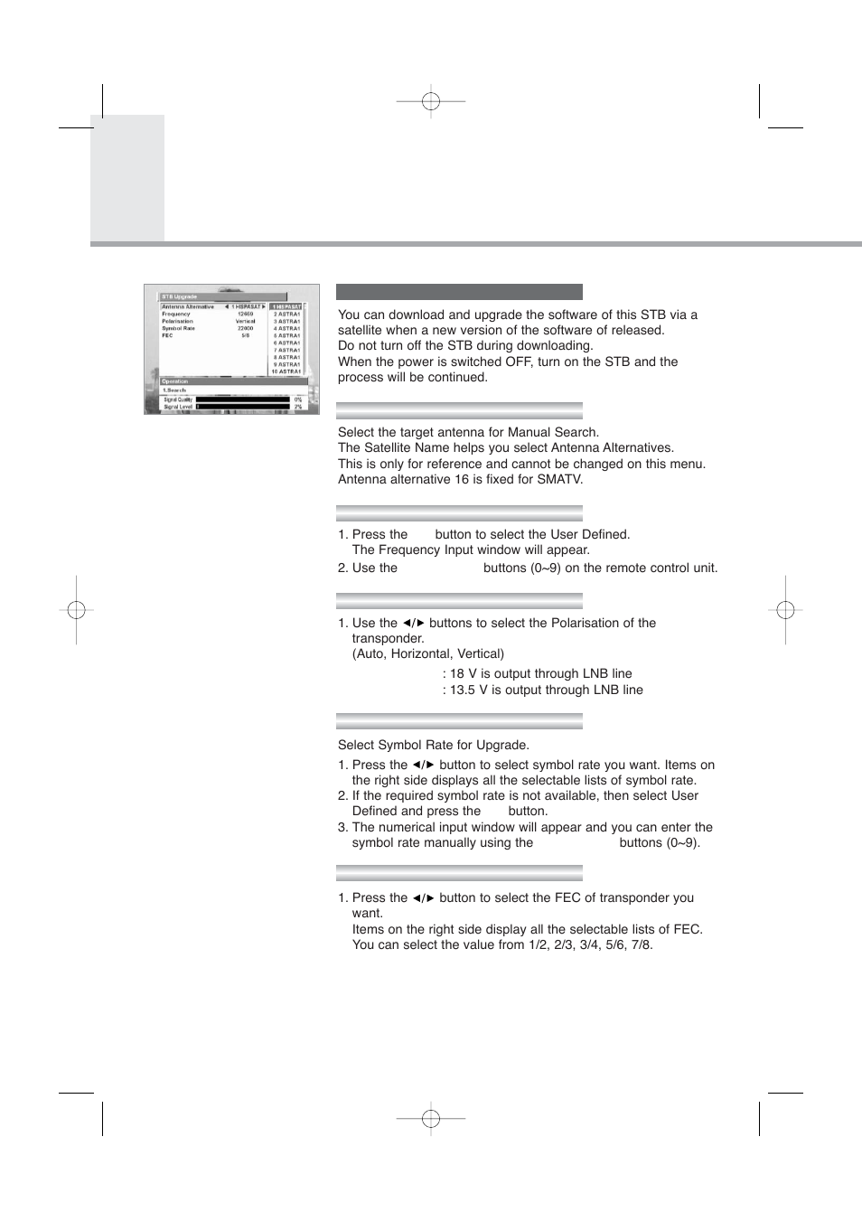 Main menu guide | Humax PVR-8000 User Manual | Page 45 / 62