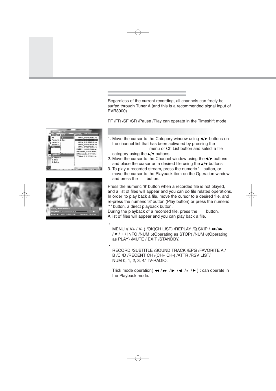 Hard disk recorder | Humax PVR-8000 User Manual | Page 51 / 62