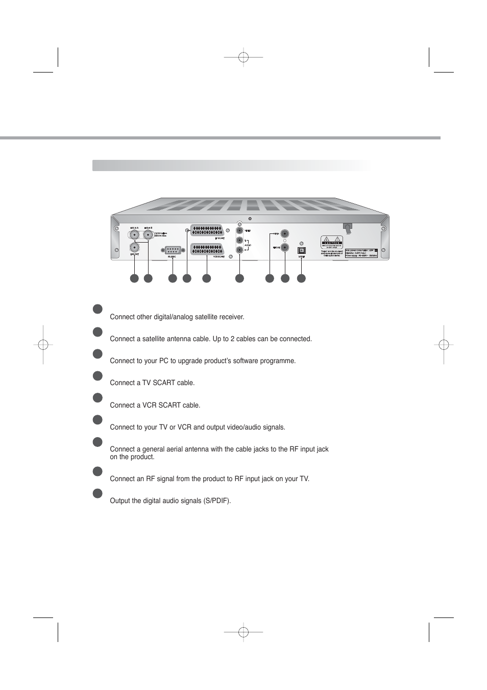 Humax PVR-8000 User Manual | Page 8 / 62