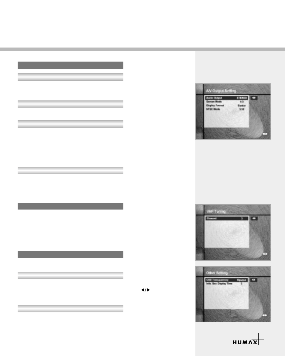 Humax CR-3510 User Manual | Page 23 / 39