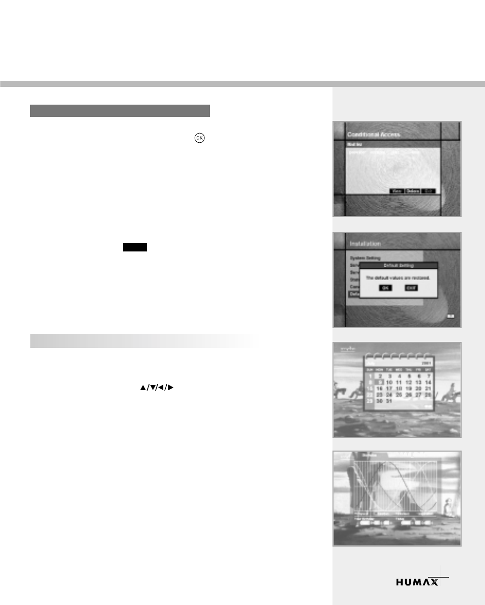Humax CR-3510 User Manual | Page 31 / 39