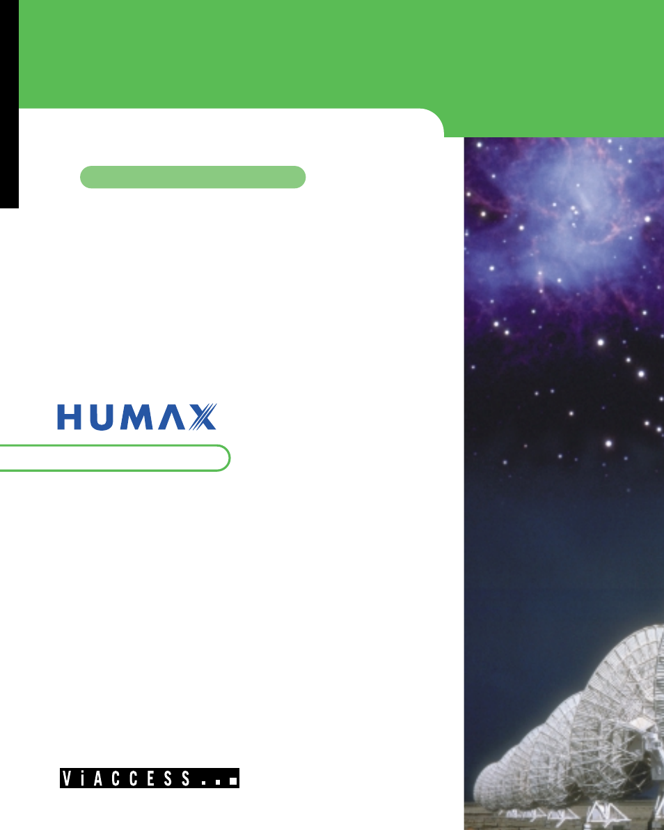 Humax VA-3210 User Manual | 38 pages