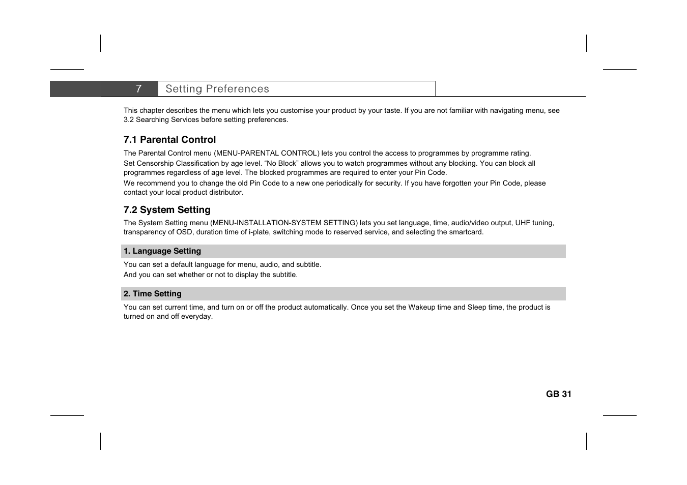 Humax IR-PLUS User Manual | Page 32 / 41