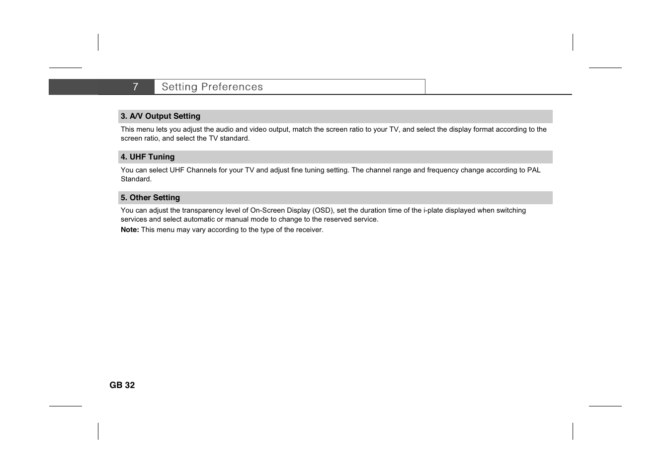 Humax IR-PLUS User Manual | Page 33 / 41