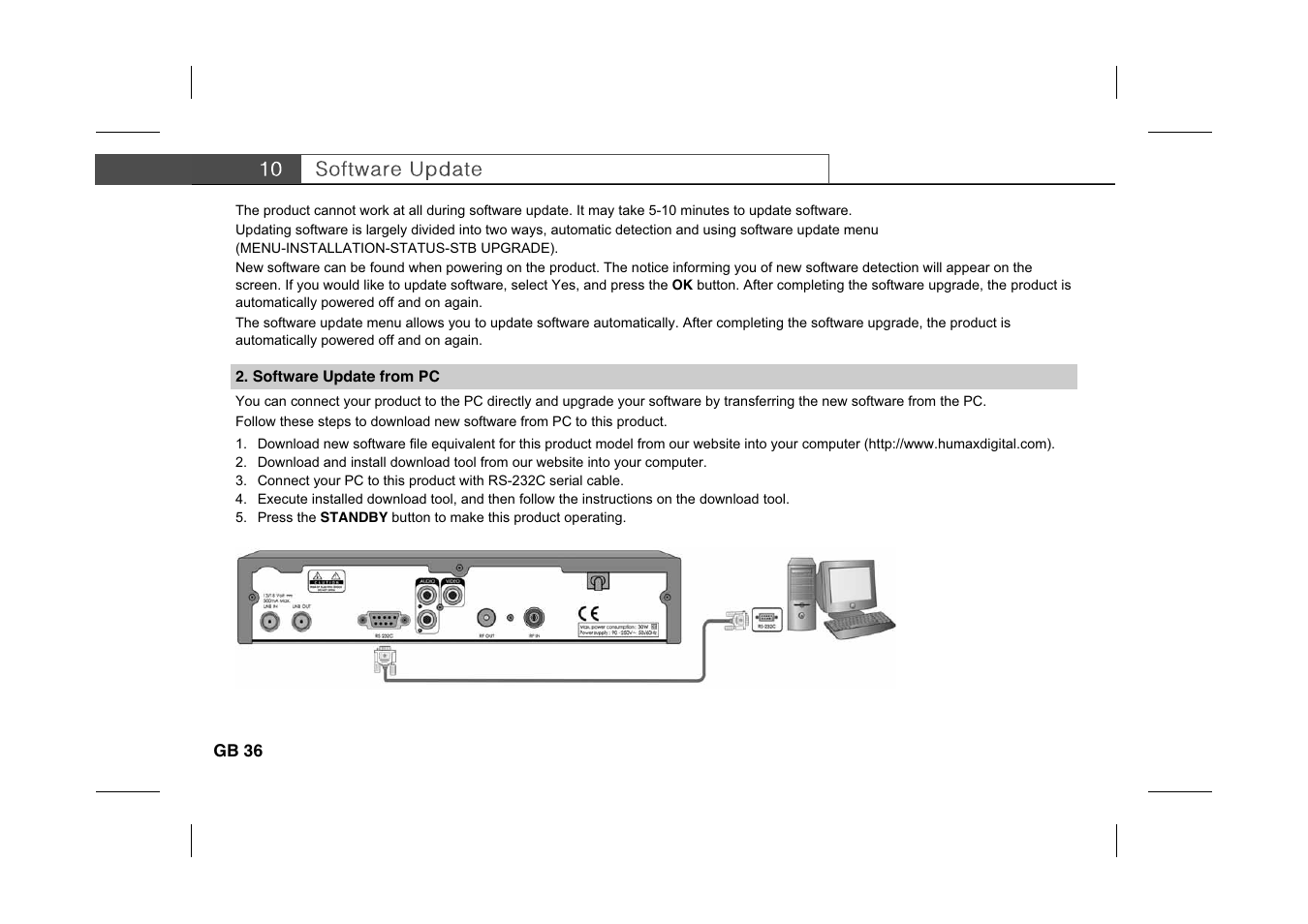 Humax IR-PLUS User Manual | Page 37 / 41