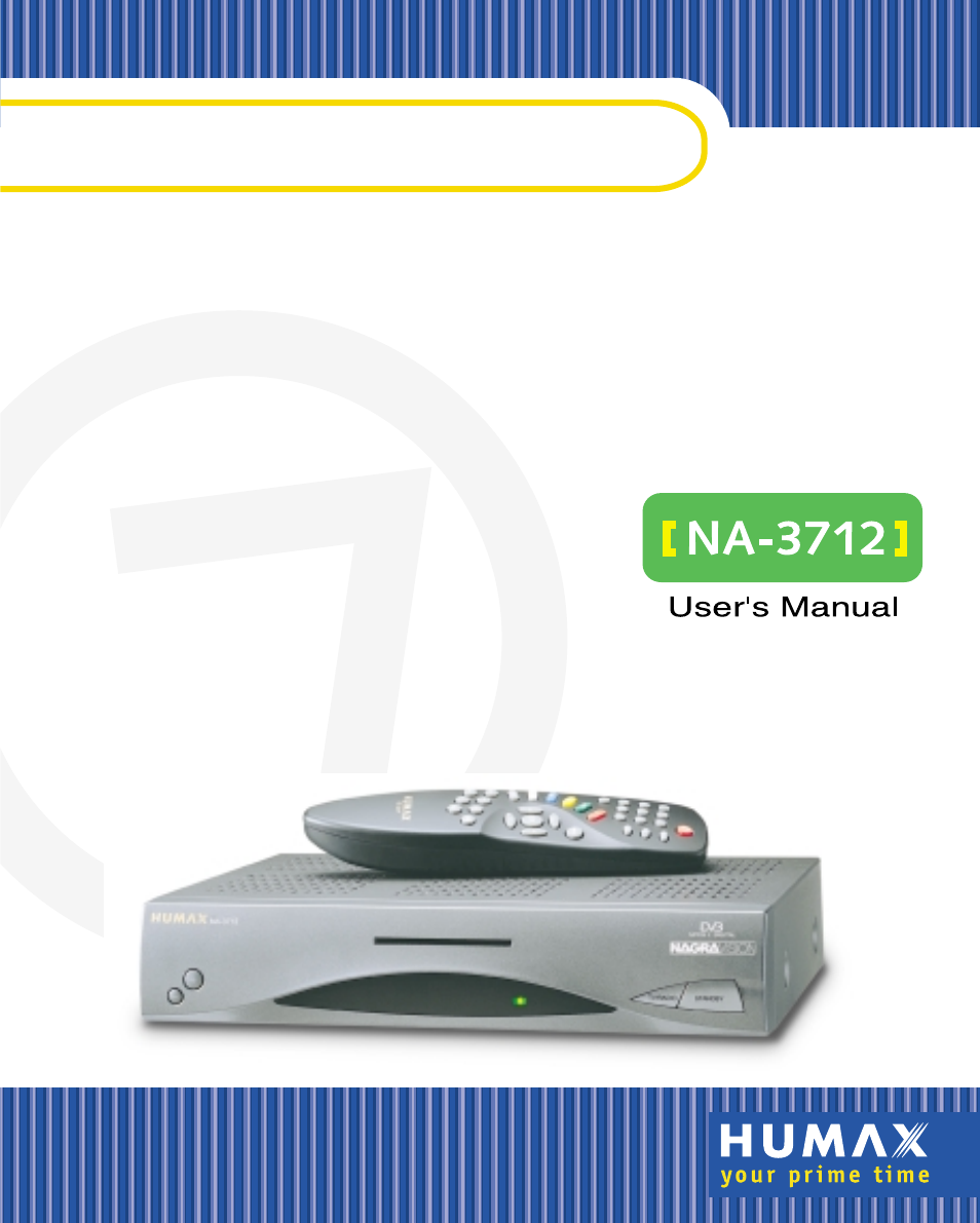 Humax NA-3712 User Manual | 49 pages