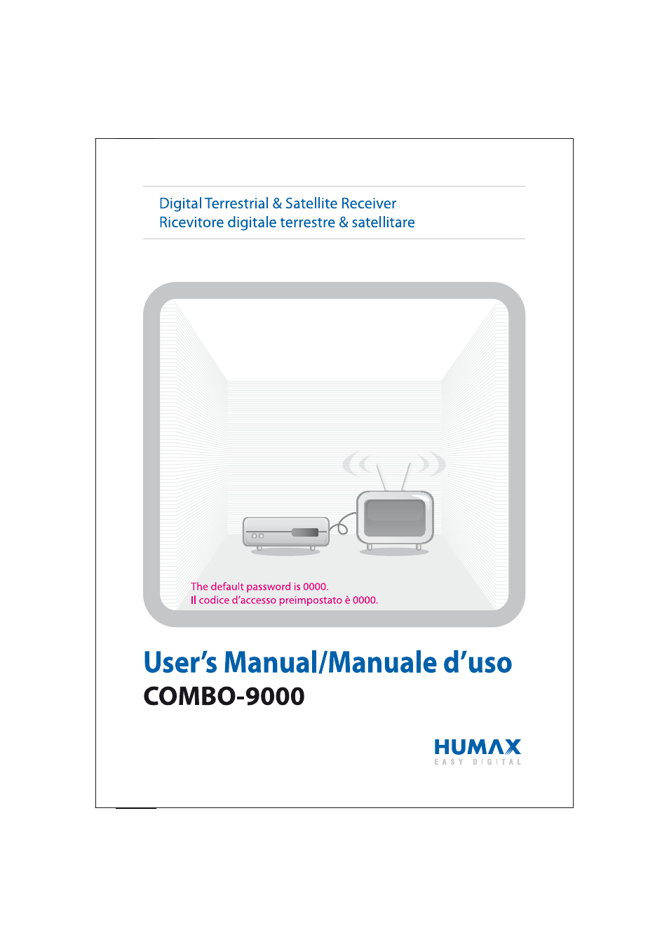 Humax COMBO-9000 User Manual | 86 pages